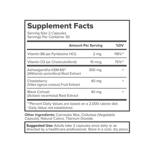 Menopause Vitamin Capsules