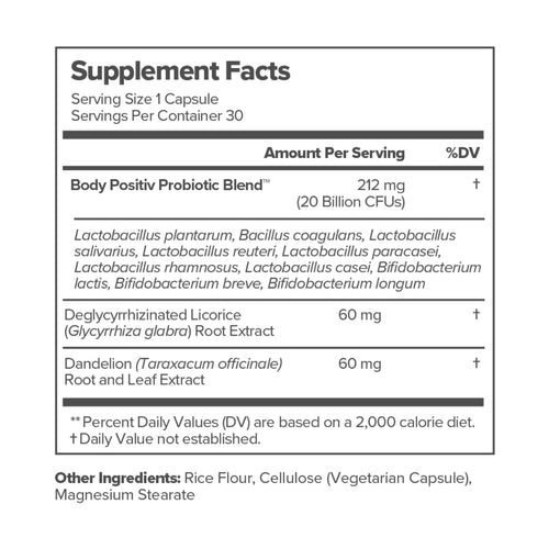 Whole Body Probiotic Capsules